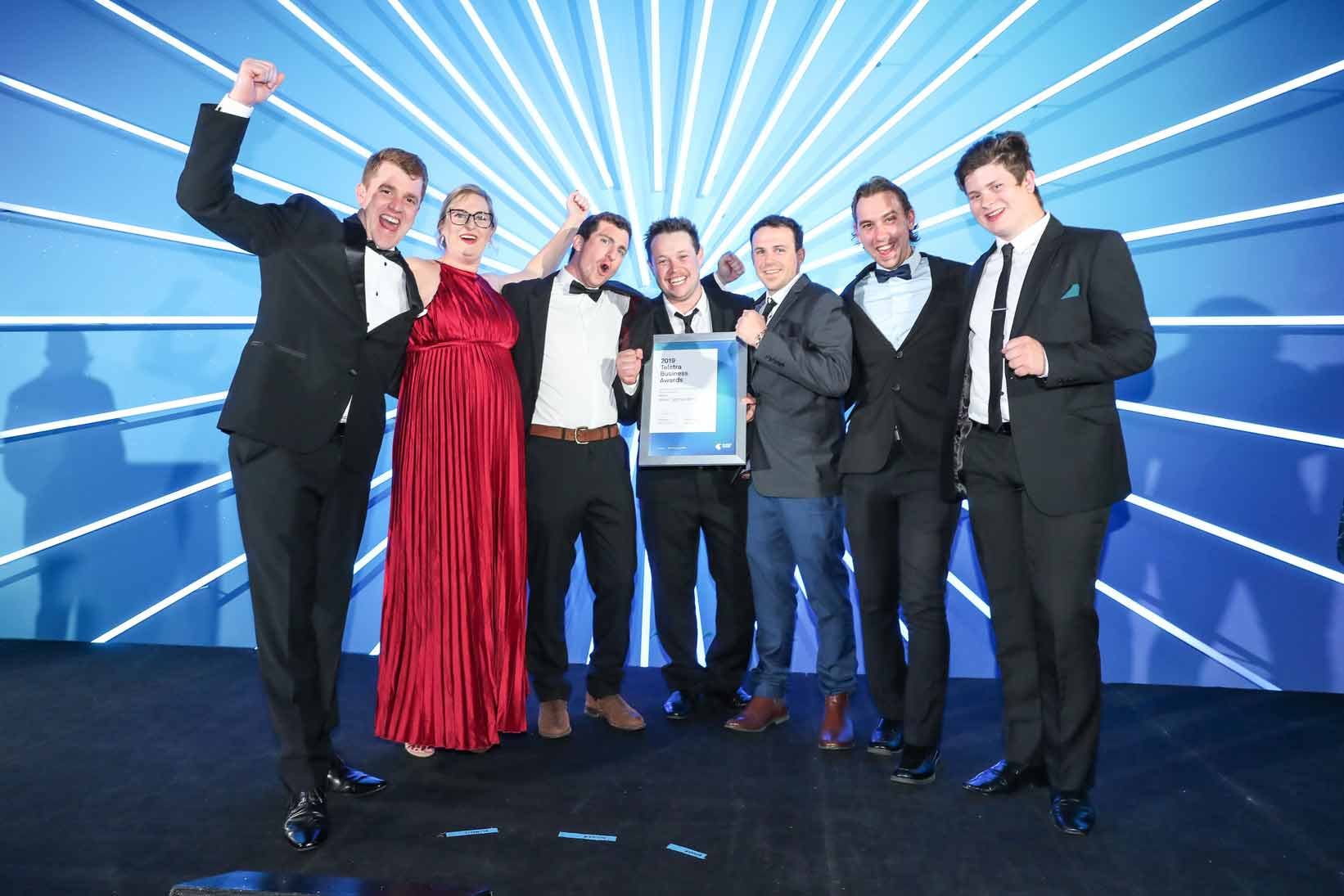 Water Tight Canberra wins the 2019 Telstra business award